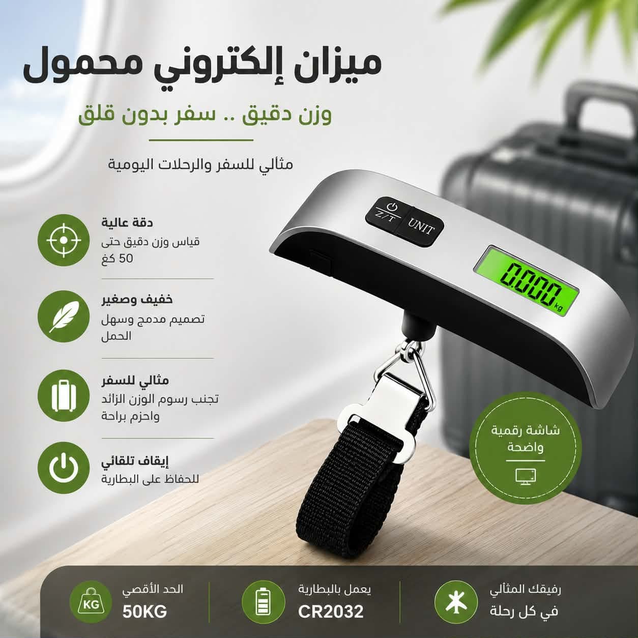 ميزان إلكتروني للحقائب - balance